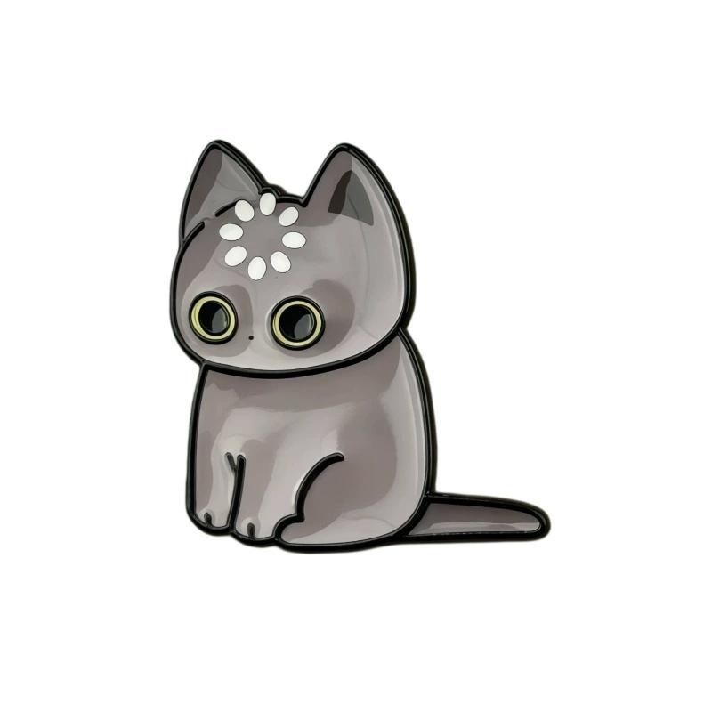 Loading... Cats Enamel Pin Cute Cartoon Animals Brooch Lapel Pins Badge Backpack Clothing Decor Fashion Jewelry Gifts