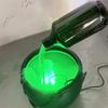 Cauldron Decor With Magics Floating Potion Bottles Diffuser Bubbling Cauldron Flashing Green Lights For Halloween Decor