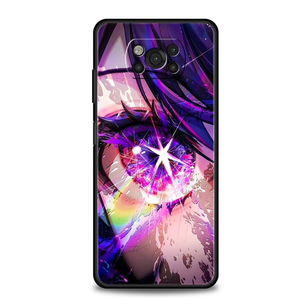 Cartoon Cute eyes art Phone Case For For Xiaomi Poco X6 X5 Pro X4 X3 NFC F5 Pro F4 F3 GT M5 M4 Pro 5G M3 C51 C50 C55 Soft Cover