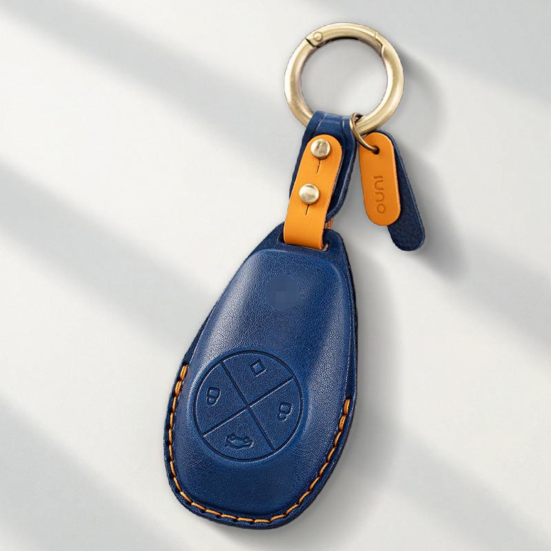 Genuine Leather Protector for Leapmotor T03 S01 C11 C01 Key Case Cover Fob