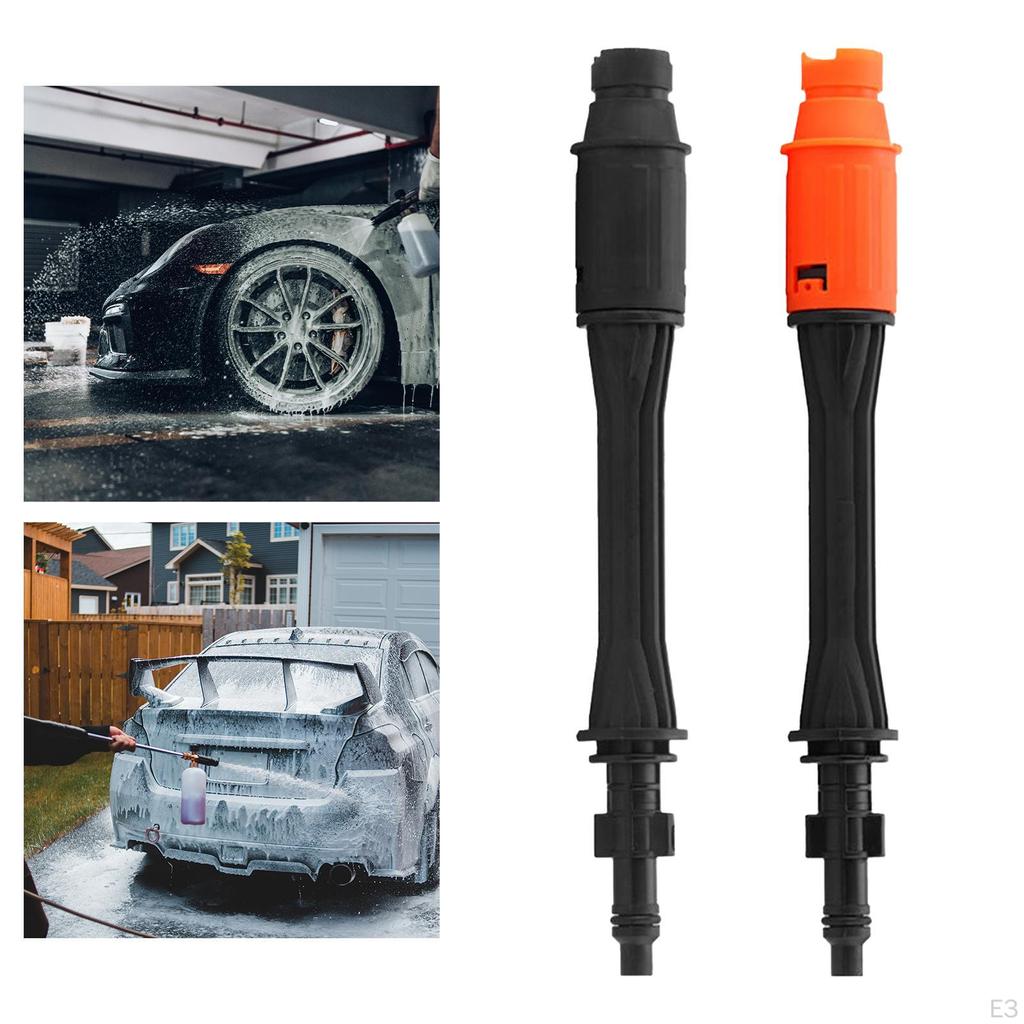 Car Pressure Washer Lance Extension Jet Water Hose Nozzle for Window