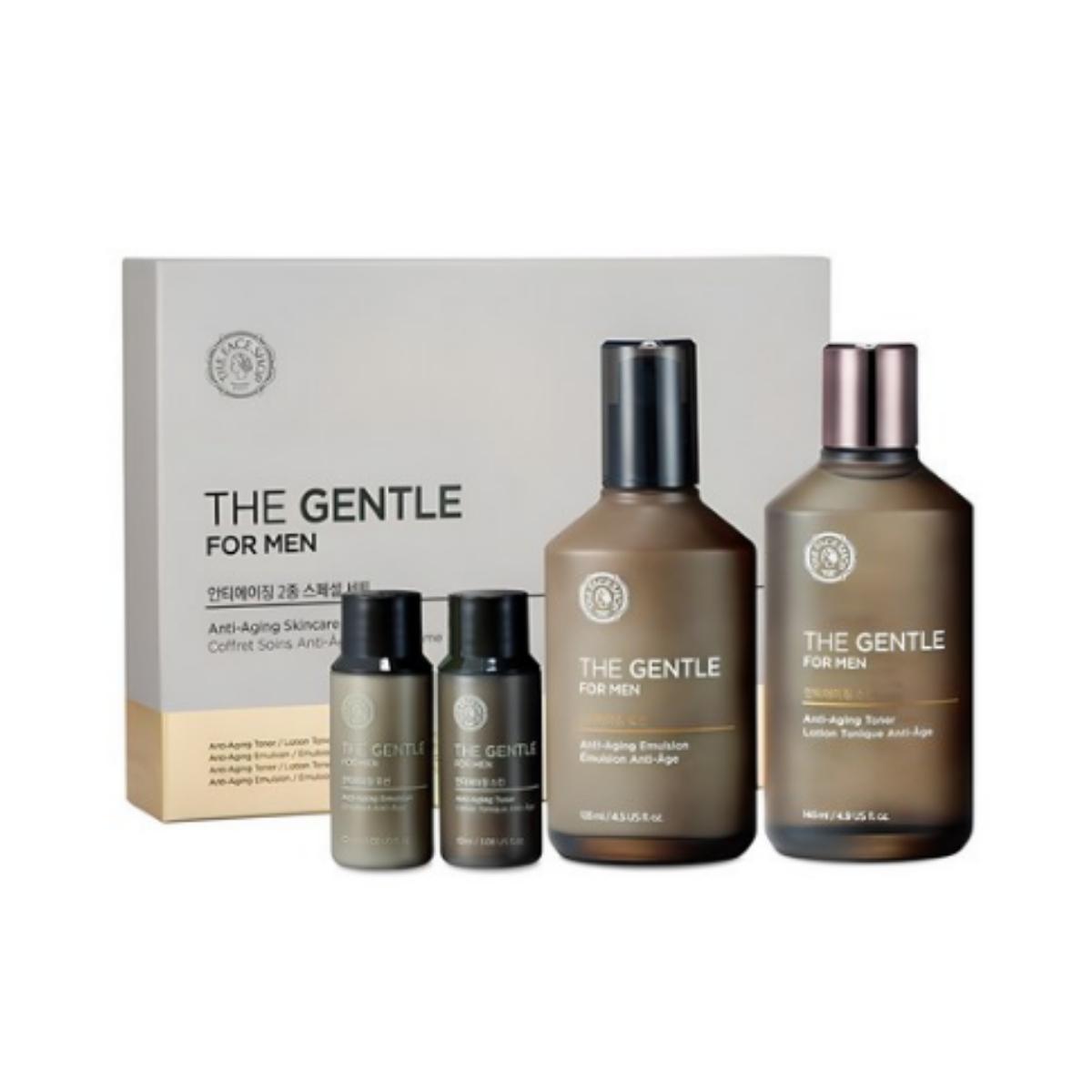 

The Face Shop The Gentle For Men Anti‑Aging 2‑Piece Set