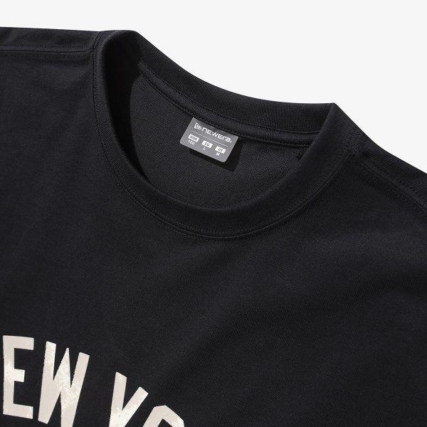 New Era New York Yankees 1958 T shirT heaTher Black