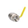 Nickel-plated Gas Ball Valve with Steel Lever (DSt) ORION (NN Version)