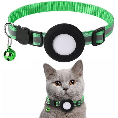 Localizzatore GPS per animali domestici Bluetooth con campanello, carino, riflettente, notturno, gatto, indirizzo, impronta, collare, ciondolo, tracciamento, cane, uccello, anti-smarrimento