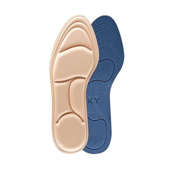 Unisex 5D Sponge Puff Sports Insoles Soft Absorption Pads Massage Insoles Arch Support Orthopedic Inserts for Running Basketball