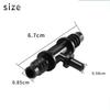 811 To 47 Tube Garden Reducing Tee Connector for Micro-Sprinkler Irrigation