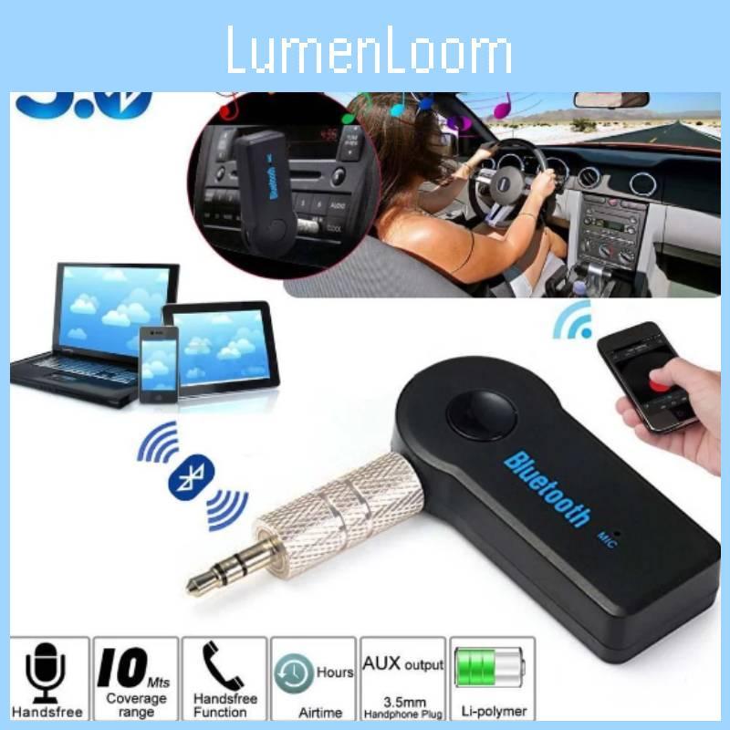 Auxiliary Bluetooth Receiver Wireless Adapter For Car Audio System