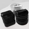 1/20pcs Black Velvet Cosmetic Puff with Box Loose Setting Powder Puffs BB Cream Foundation Powder Pad Beauty Makeup Tools