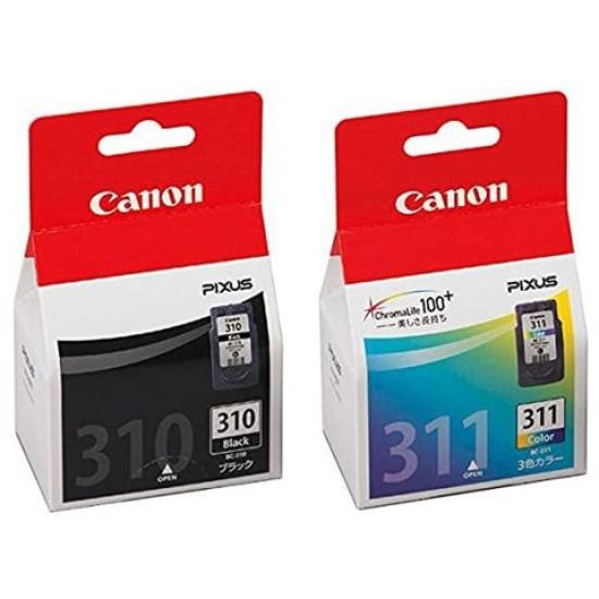

CANON FINE cartridge set [Genuine product] BC-310 (black) + BC-311 (3 colors)