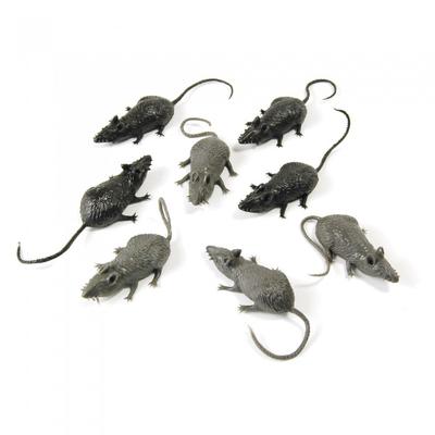 Bristol Novelty Ratones De Plástico (Pack De 8)