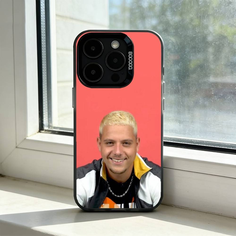 

PLK French Rapper M-Mathieu Phone Case For iPhone 17,16,15,14,13,12,11 Plus,Pro Max,XS,Colorful Silver Black Cover iPhone16pro