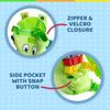 BUCKLE TOY Buddy Backpack - Toddler Early Learning Basic Life Skills Children's Plush Travel Activity by Buckle Toys