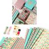 Copperboard Gift Wrap Paper Pack With Colorful Patterns For Special Occasions