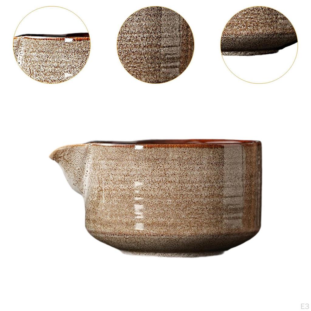 Ceramic Matcha Bowl Mixing for Whisking Handcrafted Chawan Accessories Family