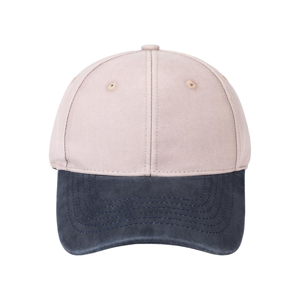 Women'S Fashion Baseball Cap - Vintage Washed Cotton Snapback, Soft Brim Sun Hat For Street Style Spring/Fall Casual Cap