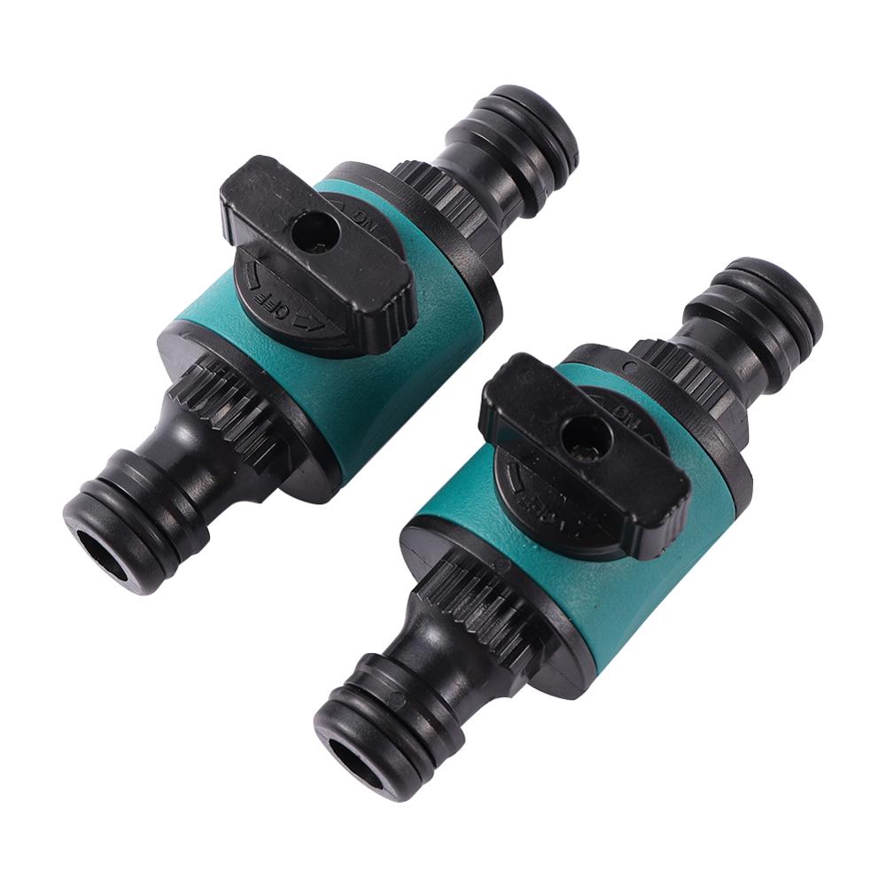 16mm Quick Connector Plastic Valve Prolong Hose Length For Agriculture Watering Garden Tube Pipe Fittings