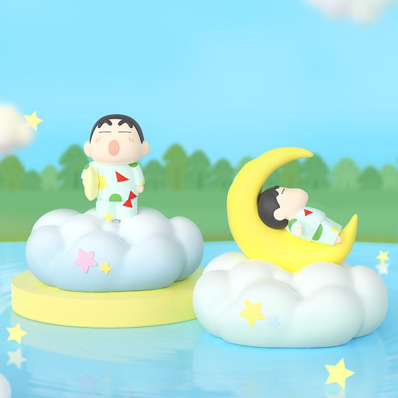 Crayon Shin-chan Good Night Series Bedside Night Light Ornament - Creative Sleep Companion Gift