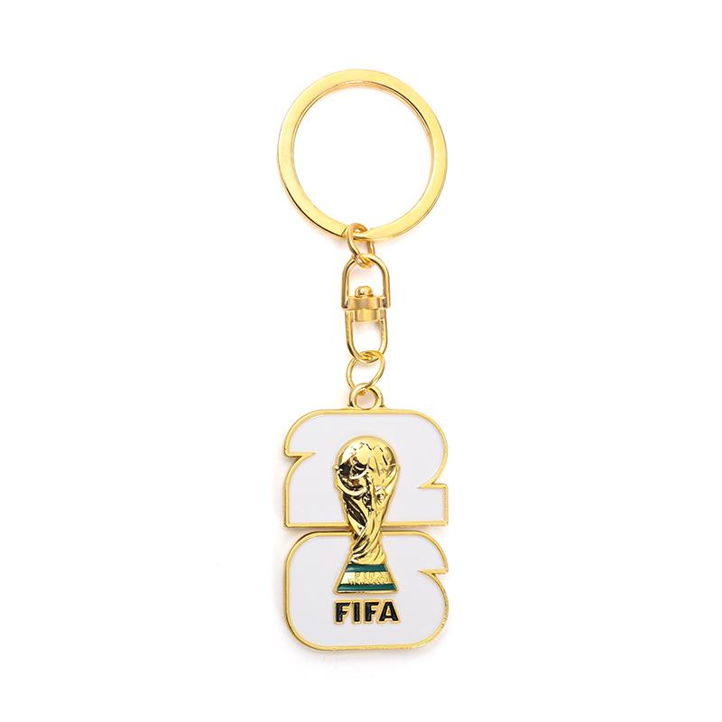 2026 FIFA-Weltmeisterschaft Schlüsselanhänger Weltmeisterschaft Flaschenöffner Weltmeisterschaft Legierungstrophäe Schlüsselanhänger Rucksackanhänger Fan-Geschenke