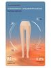 Leggings Nudi a Doppio Strato per Donna - Vellutati, Spessi e Color Carne Naturale per Autunno e Inverno