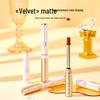 GOVO Velvet Matte Waterproof Lipstick In Cinnamon Milk Tea - Long-Lasting, Non-Fading, Non-Stick, Whitening Effect.