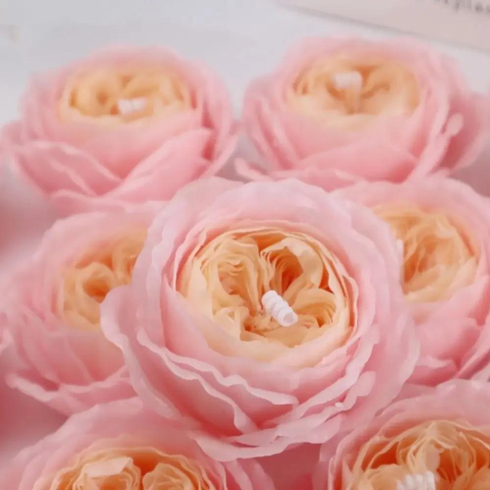 Flower Rose Silicone Candle Mold 3D Buttercup Flower Aromatherapy Gypsum Chocolate Gypsum Soap Ice Cube Moud Wedding