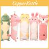 Cute Cartoon Animal Soft Plush Long Pillow For Total Enveloping Comfort