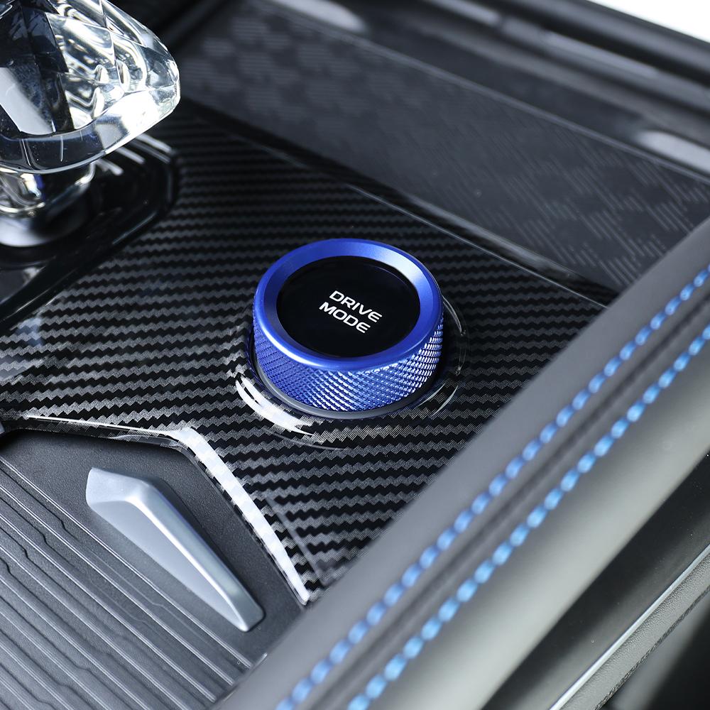 2PCS Aluminum Alloy Central Console Knob Cover Rearview Mirror Knob Trim For Renault Grand Koleos 2024-2026 Car Supplies