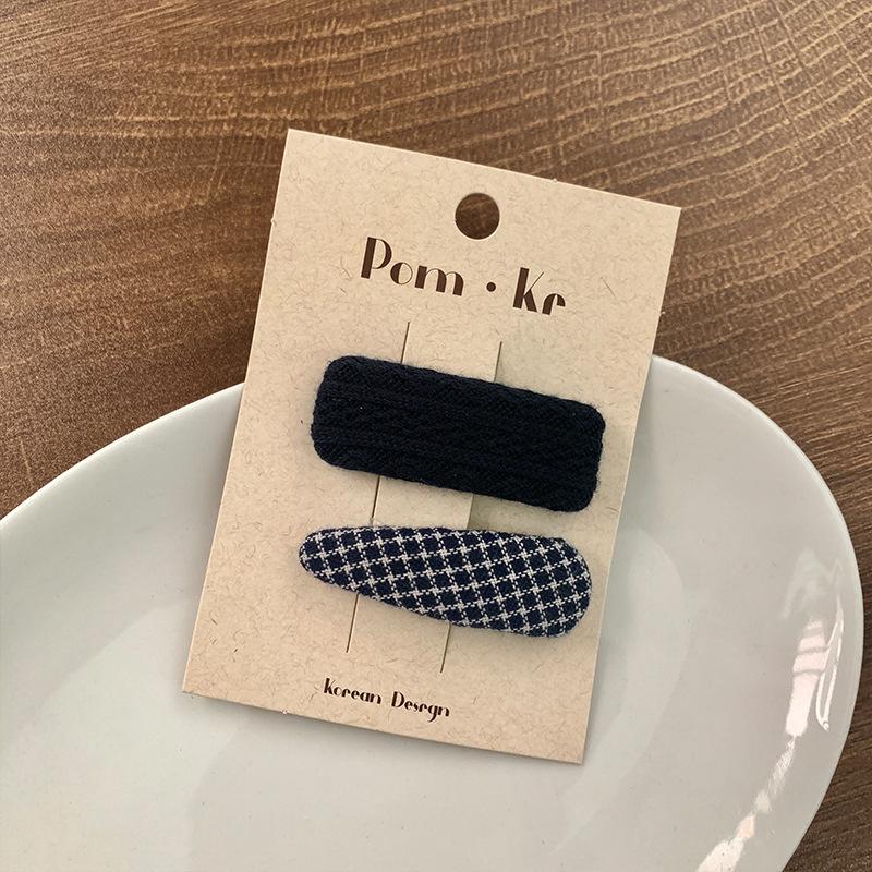 Nouvelle Épingle à Cheveux Florale Brodée pour Enfants Tissu Clip BB Frange Cassée Filles Femmes Coiffure Accessoires Outils de Coiffure