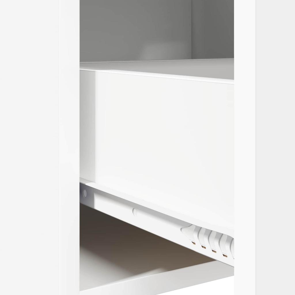 Nightstands 2 pcs White 40 x 30 x 60 cm Engineered Wood