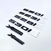 Glossy Black Letter 520i 523i 525i 528i 530i 535i 540i Emblem For BMW 5 Series E60 E61 F10 F11 G30 Car Trunk Logo Sticker PS9