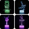 Modern Minimalist Led Night Light Acrylic Lampshade Perfect For Birthdays And Celebrations