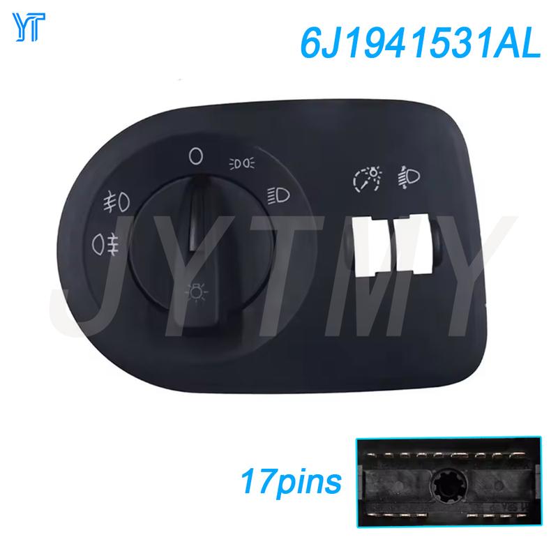 

Car Accessories Fog Light Headlight Control Switch for Seat Ibiza IV Replace Adjust Pane 6J1941531AL 6J1941531J 6J1941531AM 6J1941531AL