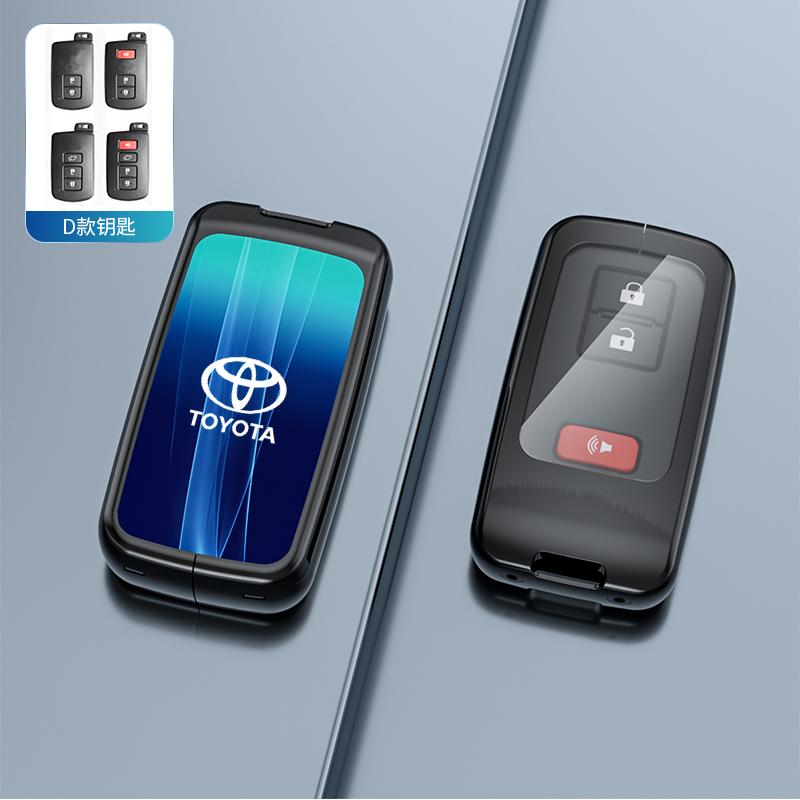 2026 Hot For Toyota Hub Caps Newly Car Key Case Cover Protective Shell Fob For Toyota RAV4 Highlander Avalon Sequoia Tundra Taco