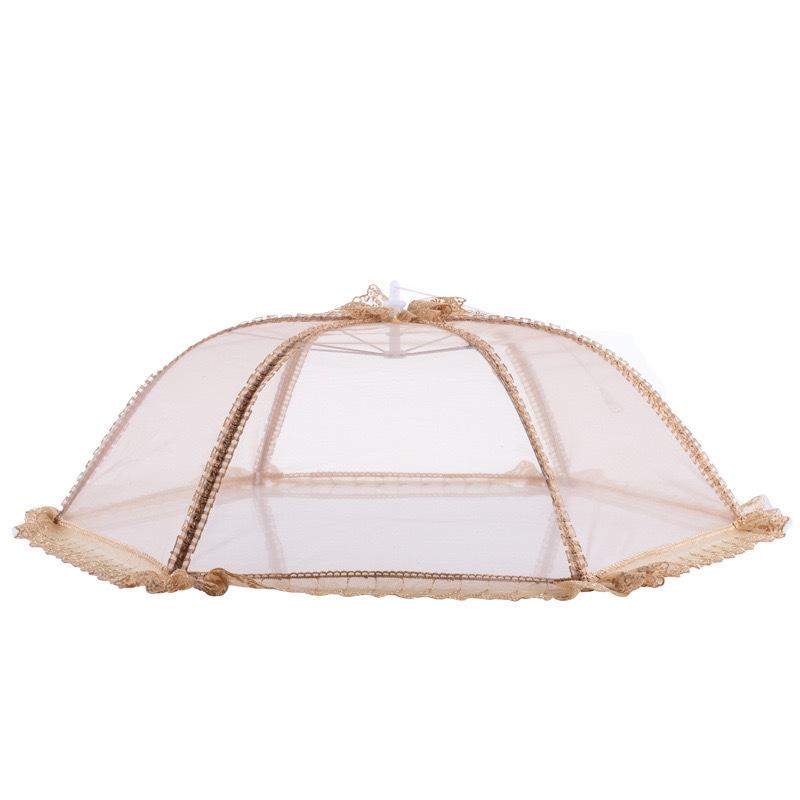 

Складной зонтик-крышка для еды, защищающий от мух и пыли, для остатков