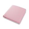 COGURE Bifold Mini-Geldbörse, Echtes Schrumpfkalbsleder, mit Scheinfach, Münzfach, Kartenschlitzen, Unisex, Inklusive Box, COPM02-Pink
