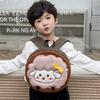 SchoolbagEVA Cute Plush Lamb Children's Backpack Kindergarten Baby Entering the Park School Bag Fashionable Versatile Going Out Backpack