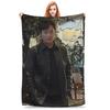 Lee Byung Hun Actor Blanket Multi-function Flannel Sofa Throw Blanket for Home Bedroom Travel Throws Bedspread Quilt