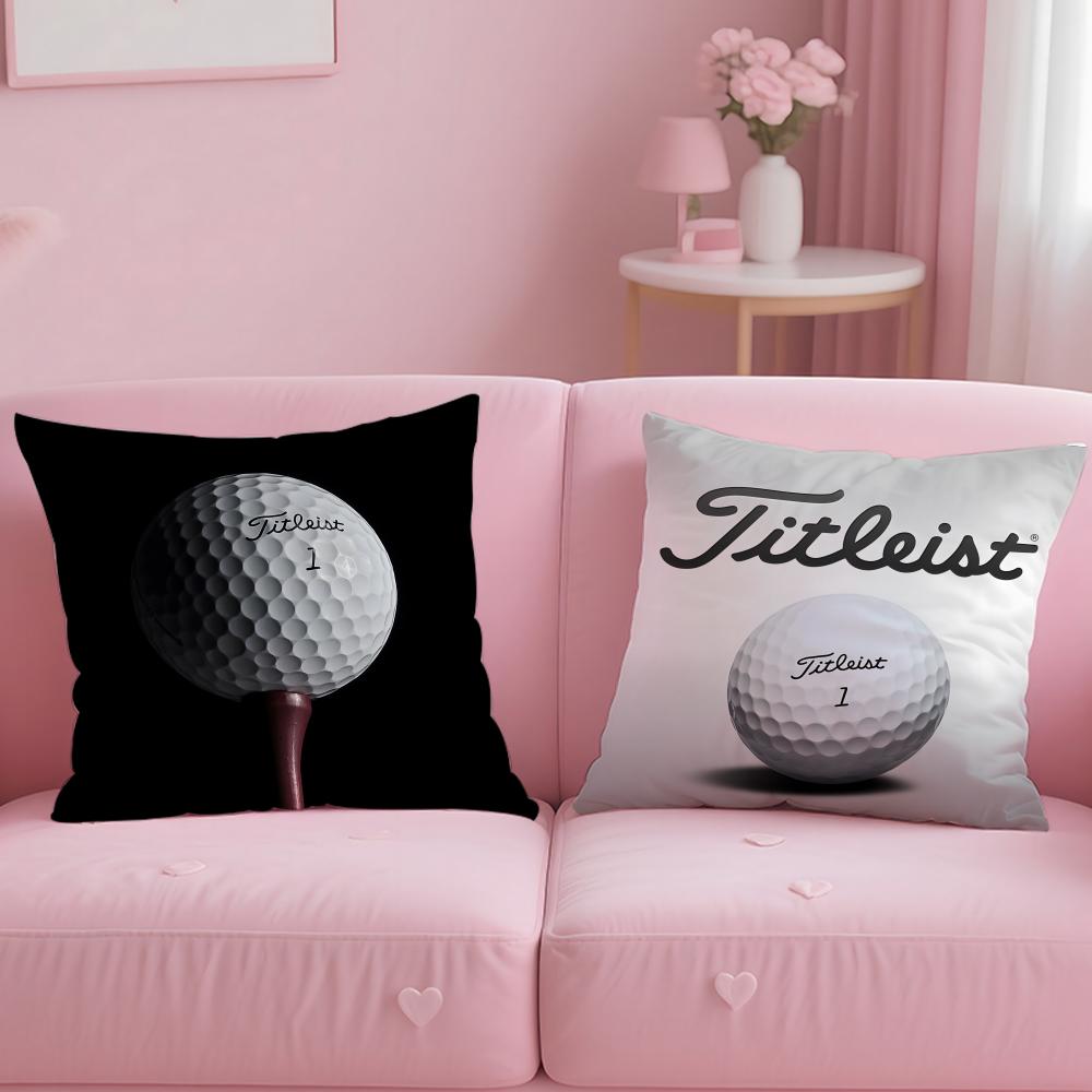 Brand T-TitleistT Cushion Cover Comfortable Reversible Pillow Cover Ideal for Car Sofa Bedroom & Beyond