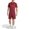 adidas Manchester United Soccer Jerseys Men's Dark Red Moderate Straight Fit IA7245