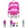 Kpop Demon Hunters Boy Band Cosplay Costume With Polyester Blend For Anime Convention And Stage Performance