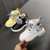 Kids Antislippery Midcut Short Boots Baby Lightweight Casual Shoes Child Footwear Girls Wearresistant Martin Boots Size