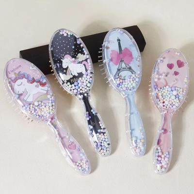 Cute Cartoon Comb Scalp Massage Air Cushion Hair Brush Women's Hair Comb Portable Tool Special for Real Hair Wigs