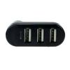 3 Ports Mini USB Drehbarer Splitter Adapter - Hochwertiger Hub für Laptop für PC