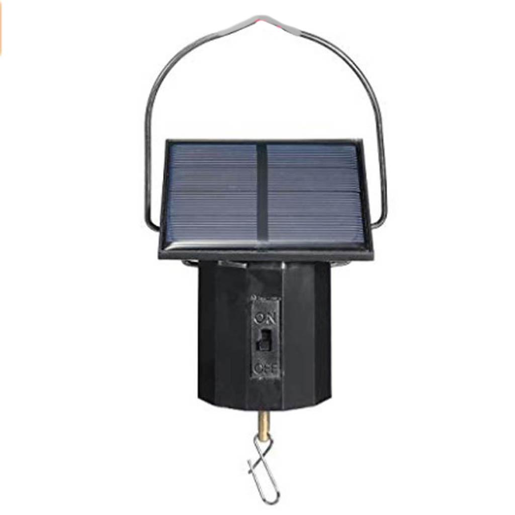 Solar Energy Operated Motor Light Wind Spinner Motor Hanging Rotating Motor for Indoor Outdoor Garden Lawn Entryway