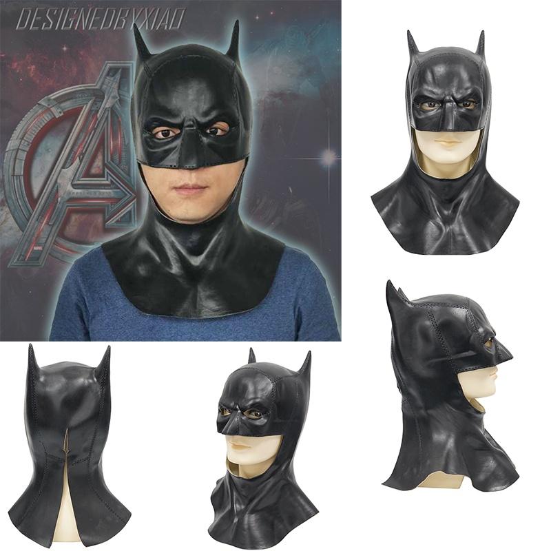 The 2022 Dark Knight Batman New Latex Masks Cowl Cosplay Party Props Superhero