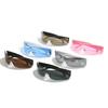 Frameless Sunglasses, Personalized One-Piece Glasses, Hip-Hop One-Piece Sunglasses For Women