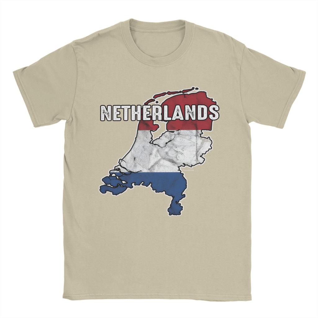 Amsterdam Flag Cotton T Shirt For Unisex Summer Vintage T Shirts Hip Hop Tee Shirt Oversized Hot Sale Clothing