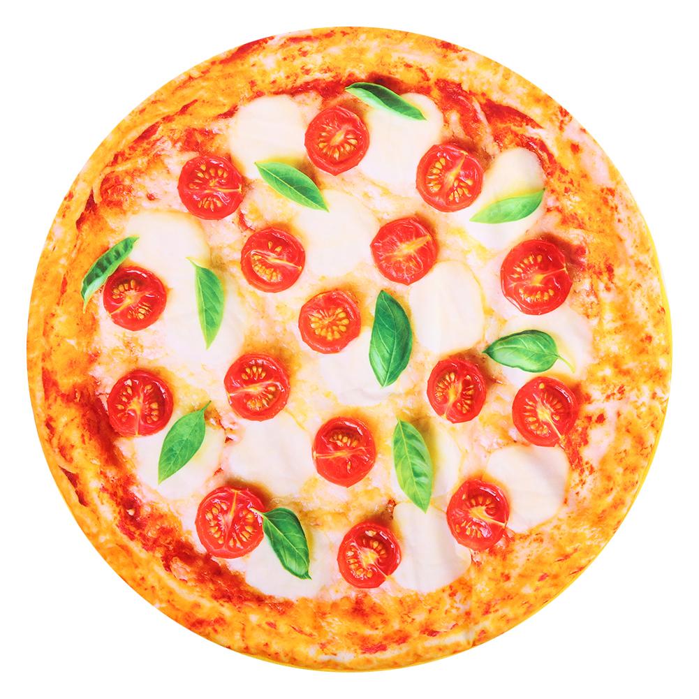 Soft Washable Simulation Pizza Warm Keeping Dog Cat Blanket Pets Sleep Rest Mat Pad