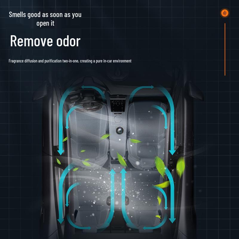 Car Air Freshener & Ornament: Men's Long-lasting Light Scent Solid Balm Diffuser